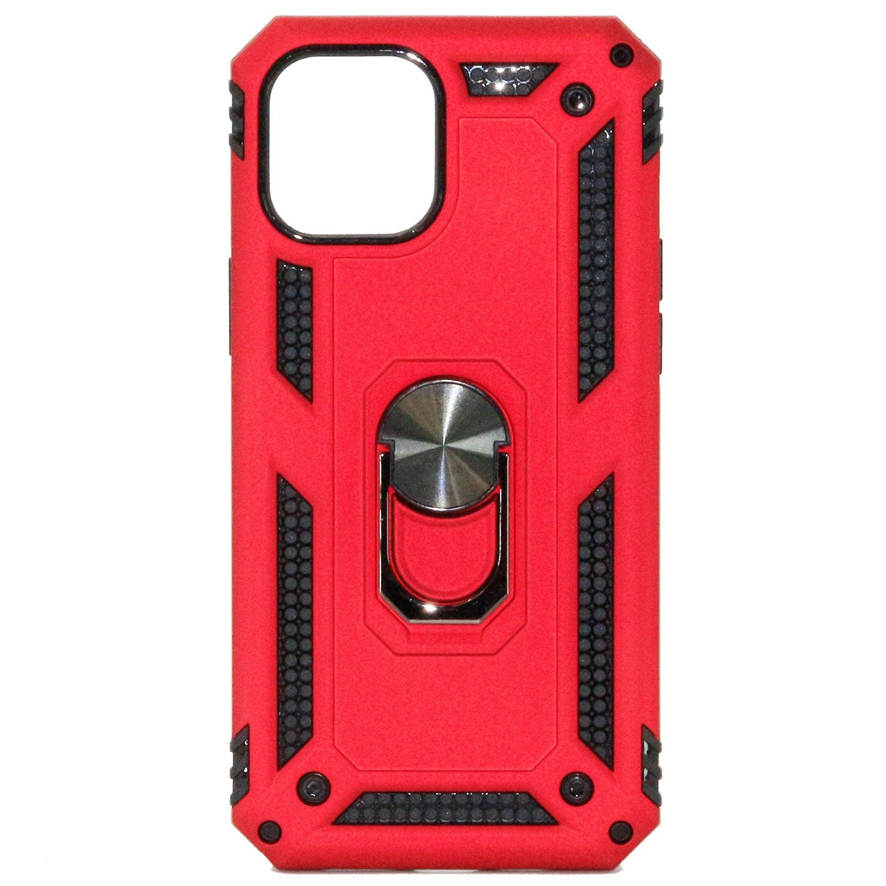 Apple iPhone 12/12 Pro Ring Armor Case Color Red