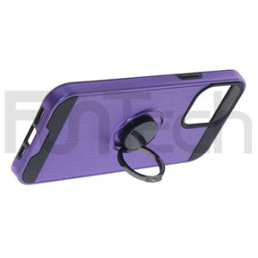 Apple iPhone 13 Mini, RingArmor Case, Color Purple.