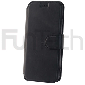 Copy of Apple, iPhone 6/6S, Leather Wallet Case, Color Black.