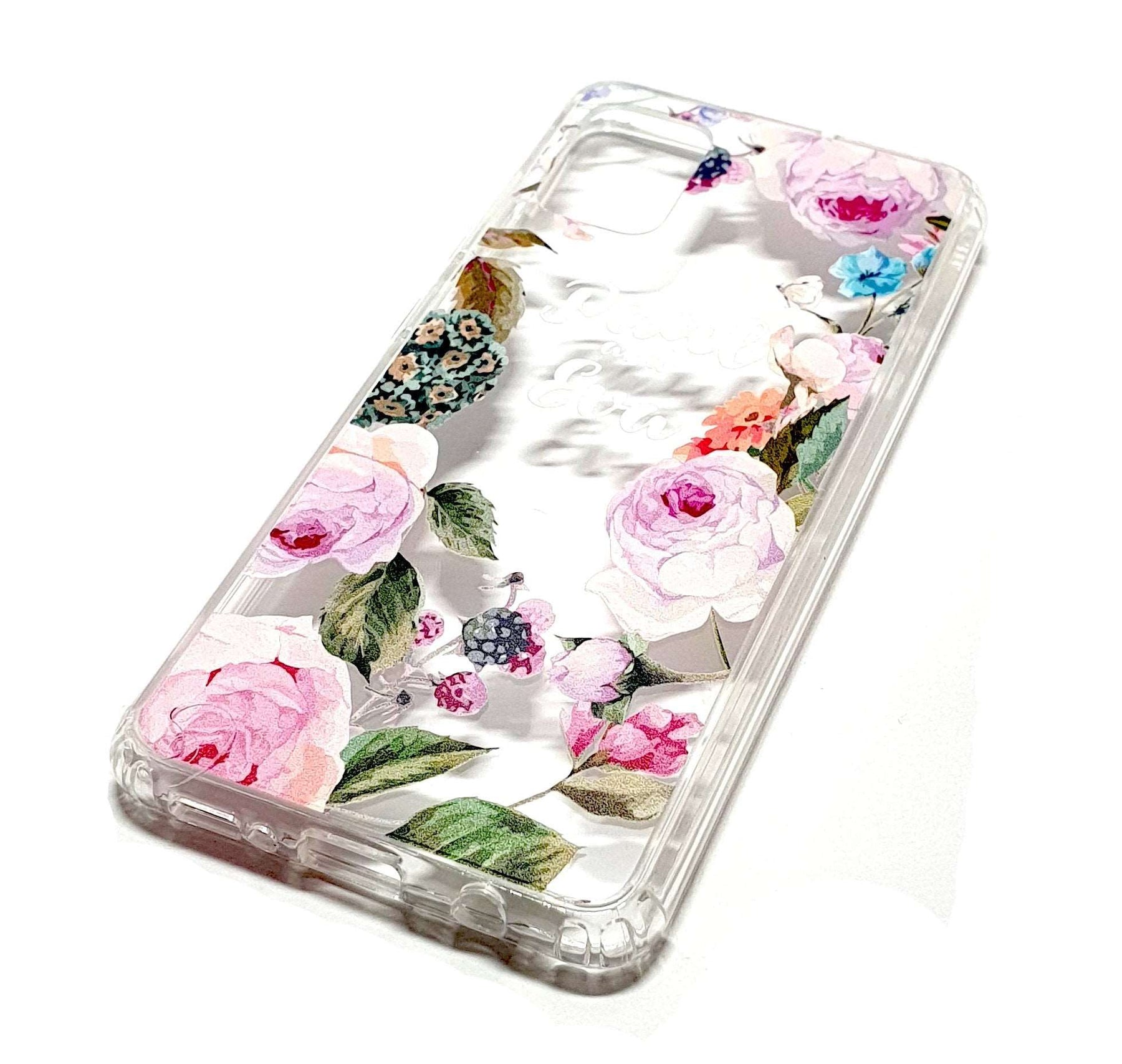 Samsung A51 decorative clear transparent phone case Paul & Eva