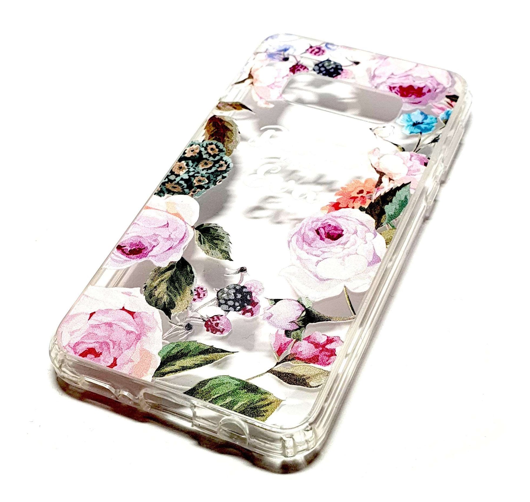Samsung S10e decorative clear transparent phone case 