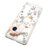 Samsung S20 decorative clear transparent phone case robin