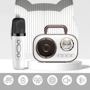 Karaoke Po Space Capsule Audio Wireless Speaker