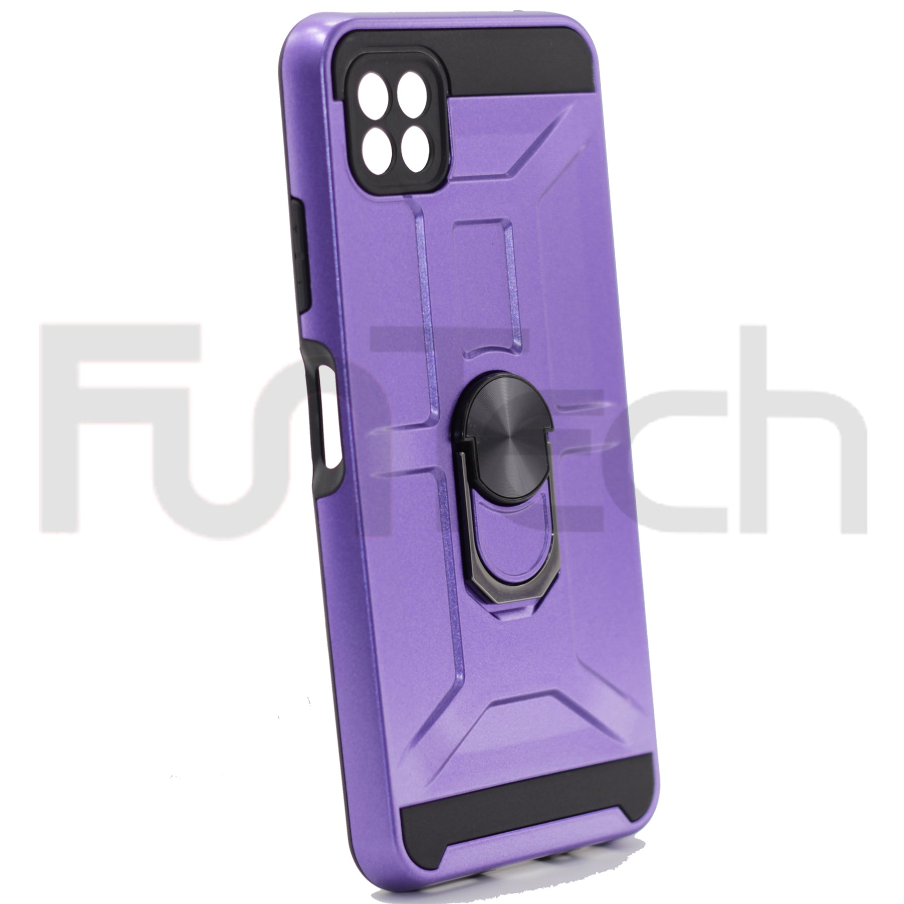 Samsung A22 5G, Ring Armor Case, Color Purple,