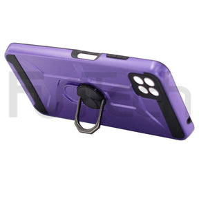 Samsung A22 5G, Ring Armor Case, Color Purple,