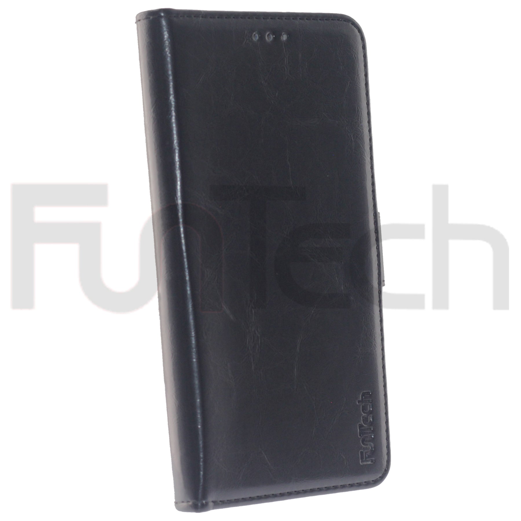 Samsung A5 2017,  Leather Wallet Case, Color Black.