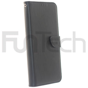 Oppo FindX 3 Light 5G, Leather Wallet Case, Color Black.