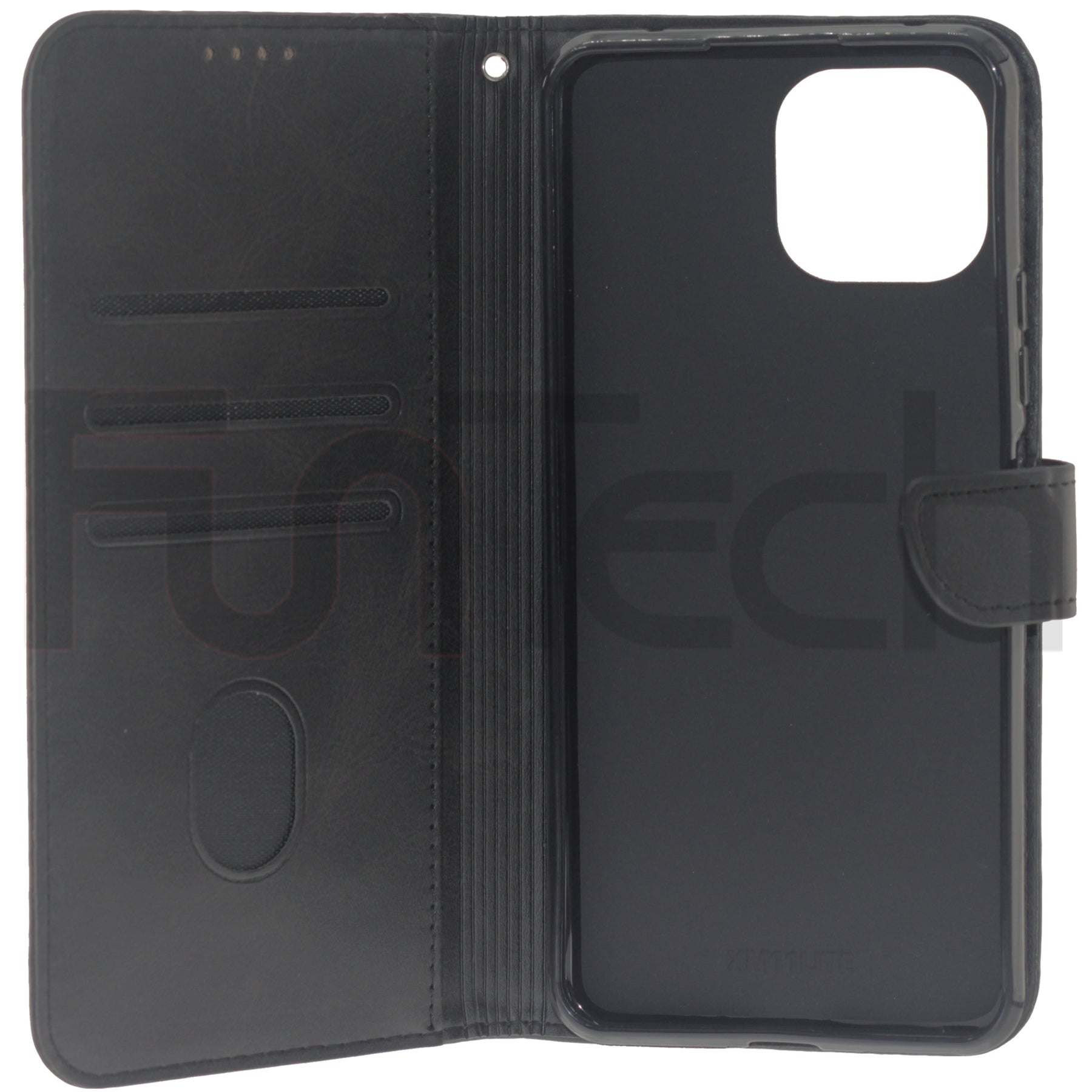 Xiaomi, M11 Lite, Leather Wallet Case, Color Black.