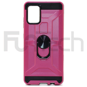 Samsung A51 Ring Armor Case Color Pink