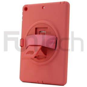 iPad 10.2 inch 2019/2020, 360` Hard Shockproof Case Color Pink