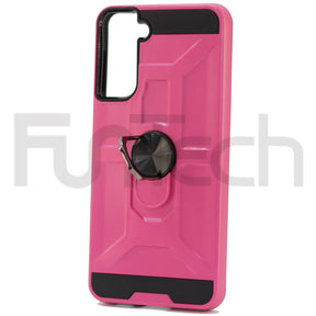 Samsung S21 Plus Ring Armor Case, Color Pink