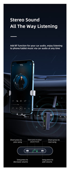 USAMS Mini Car Wireless Audio Receiver
