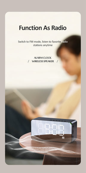 alarmclock alarm clock digital alarm bluetooth speaker