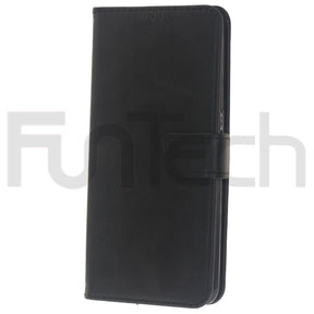 OnePlus, Leather Wallet Case, Color Black.