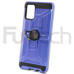 Samsung A71 Ring Armor Case Color Dark Blue