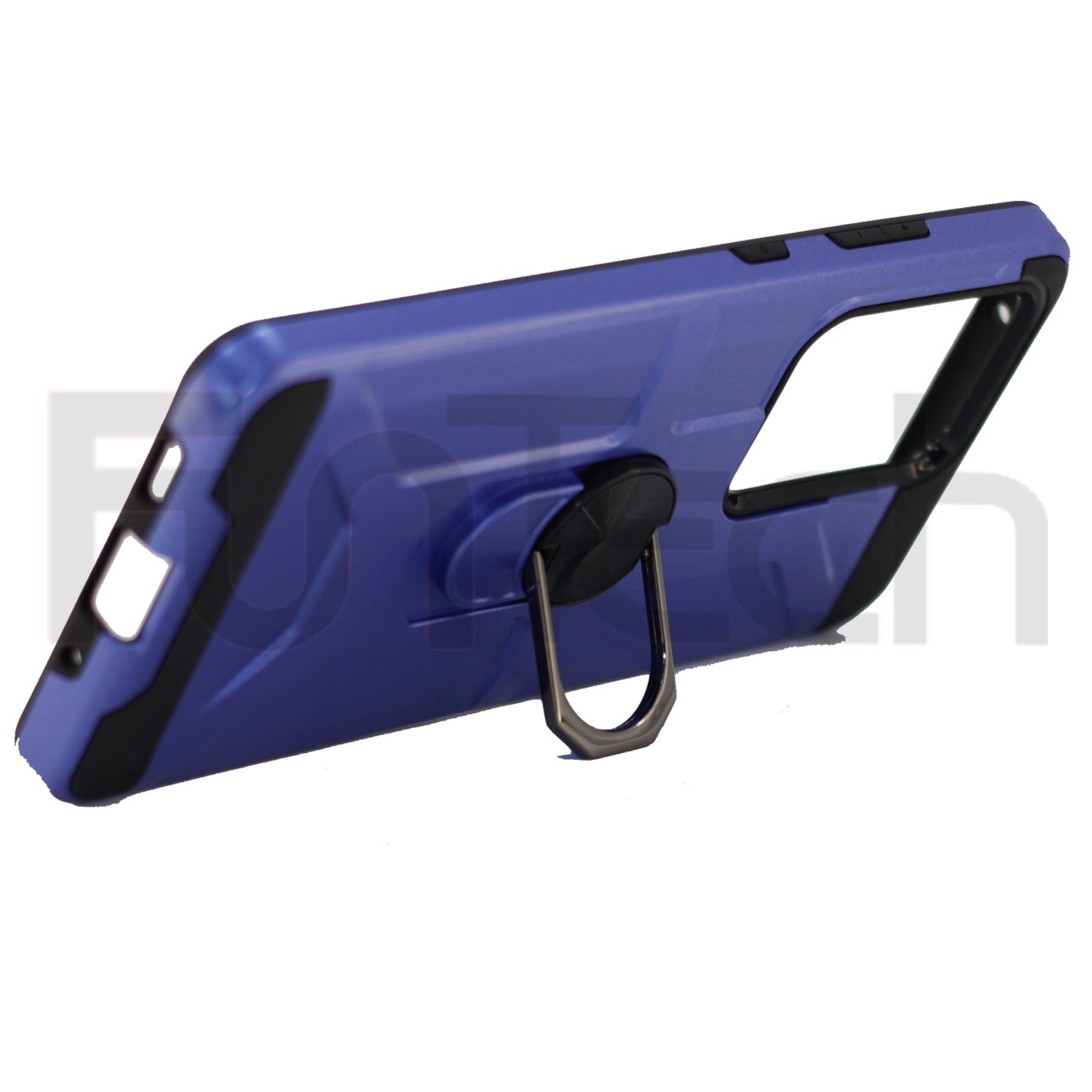Samsung S20 Ultra Shockproof Ring Armor Case, Color Blue