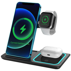 3 In 1 Wireless Foldable Charger 15W Fast Transmission