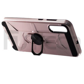 Samsung A70, Armor Ring Case, Color Rose Golden.