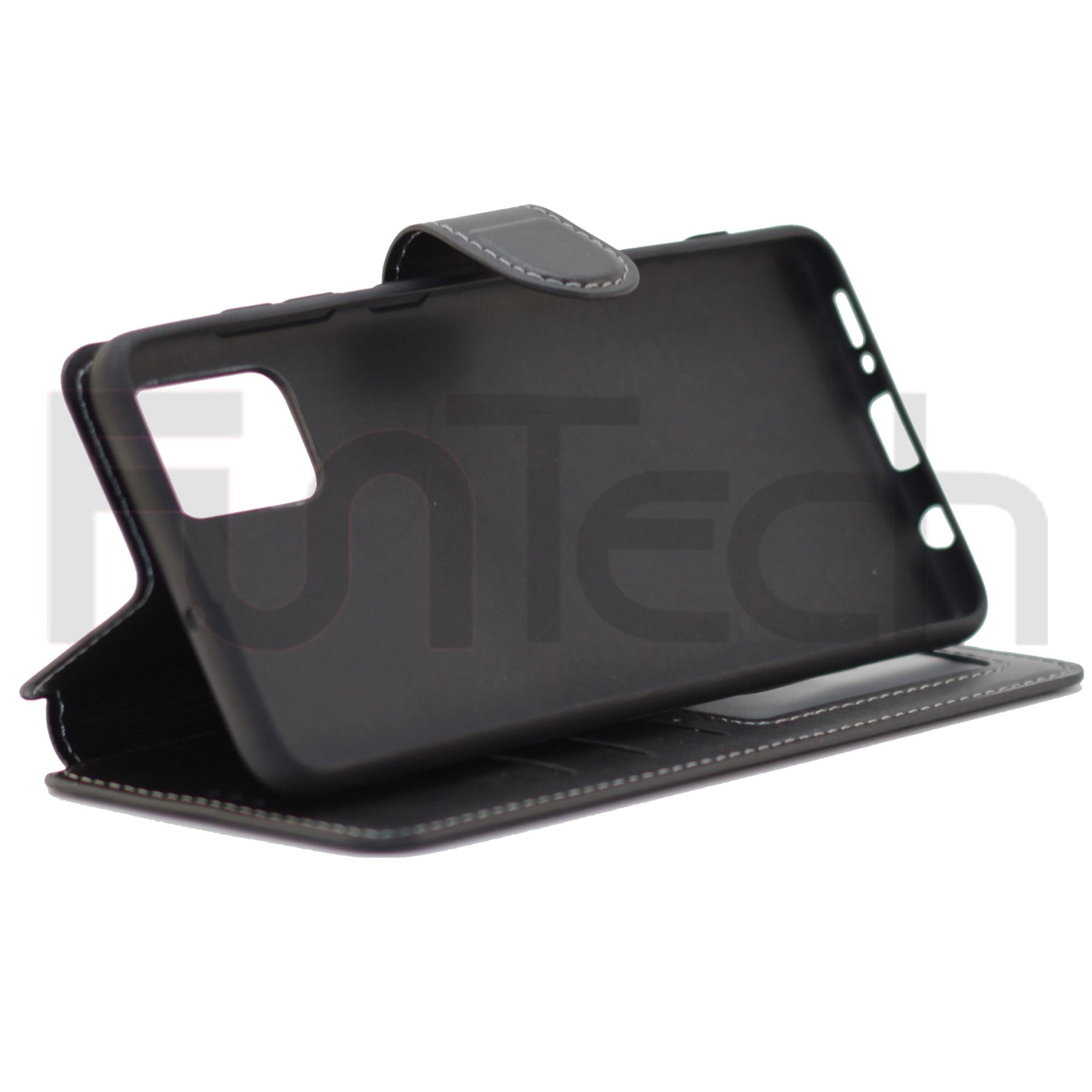 Samsung A51 Leather Wallet Case Color Black