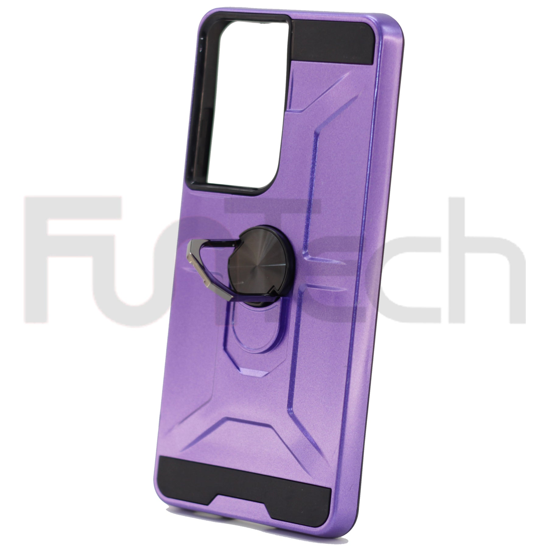 Samsung S21 Ultra, Ring Armor Case, Color Purple