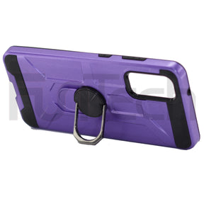 Samsung S20 Armor Ring Case, Color Purple