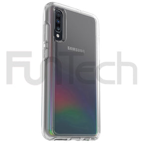 Samsung A70, Dual Layer Protection Case, Color Clear.