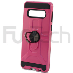Samsung S10, Armor Ring Case, Color Red,