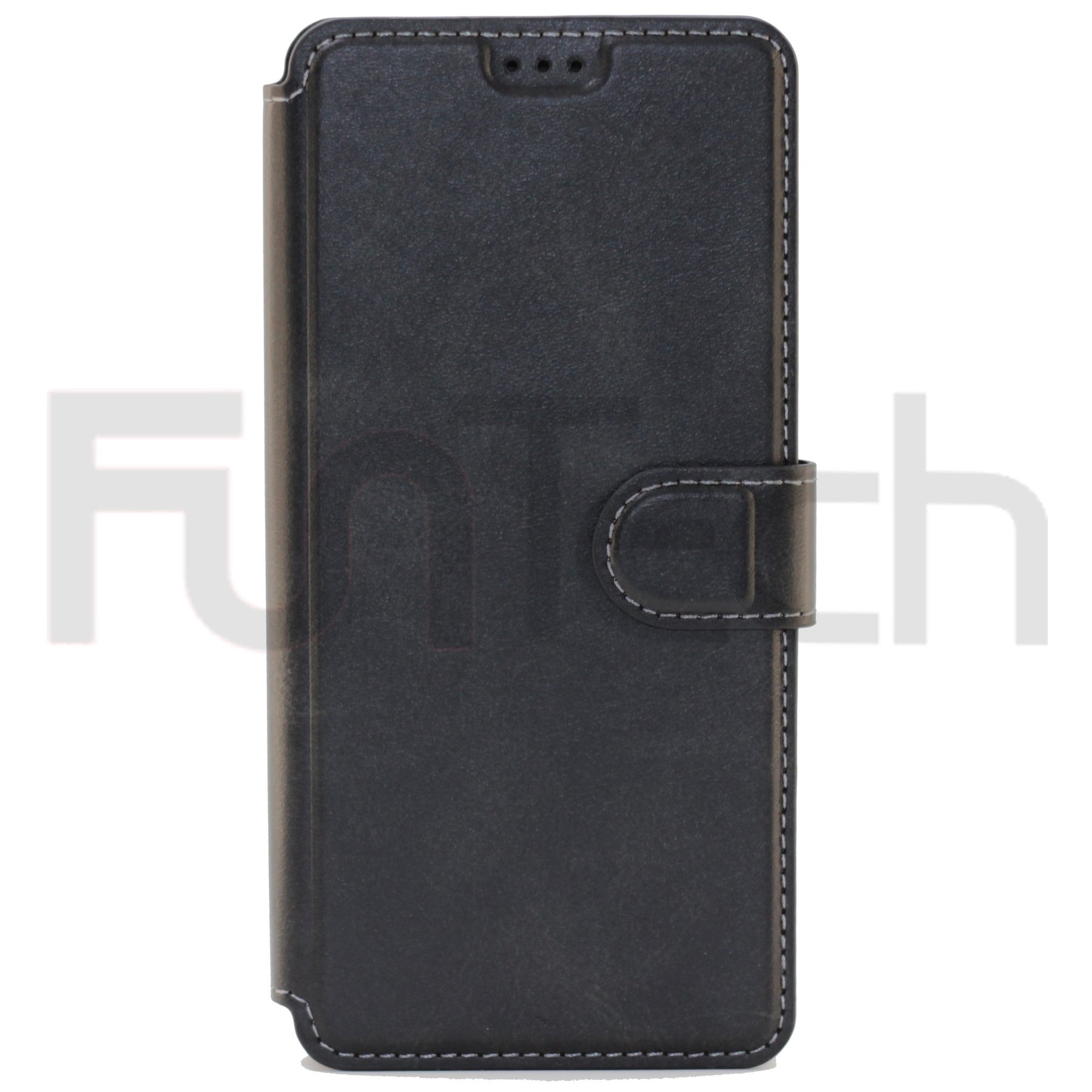 Samsung A51 Leather Wallet Case Color Black