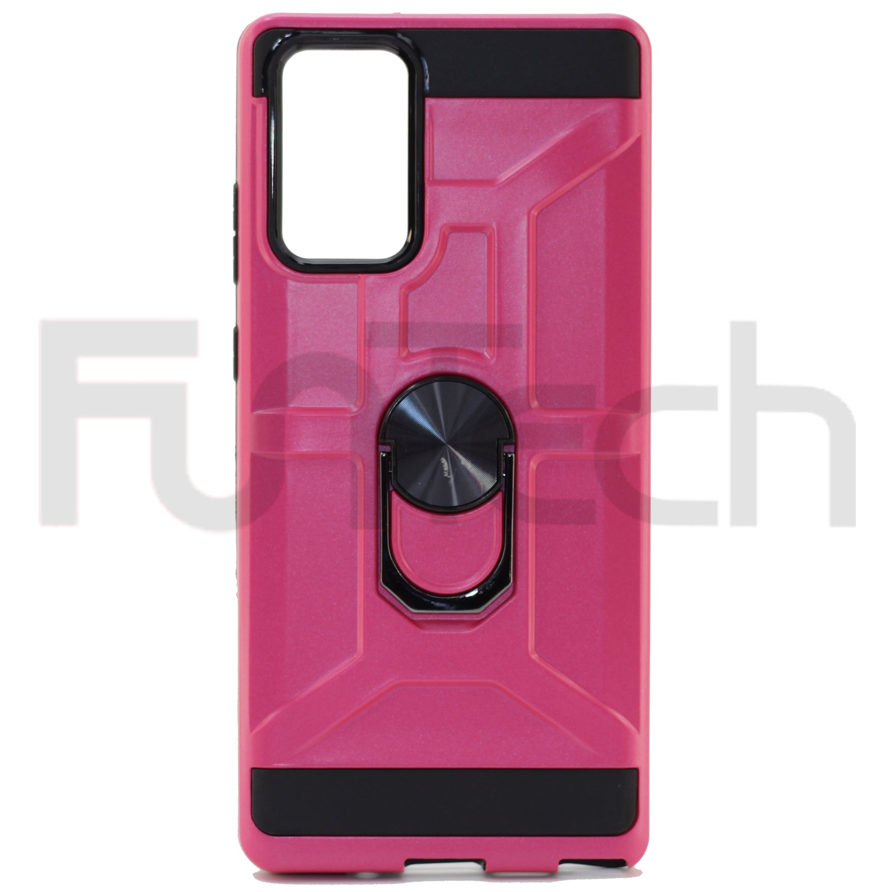 Samsung Note 20 Ring Armor Case, Color Pink