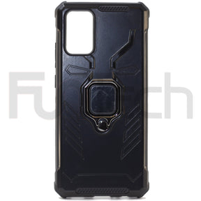Samsung A02S Ring Armor Case Color Black