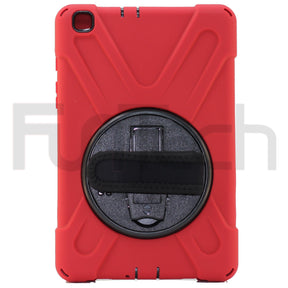 Samsung Tab A 8.0 inch T290/T295 360`  Drop & Shock Proof Case, Color Red