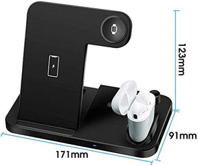 4 in 1 Wireless Charger Foldable Fast Transmission