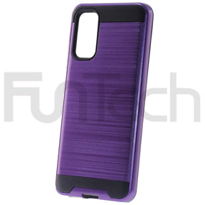 Samsung S20, Slim Armor Case, Color Purple.