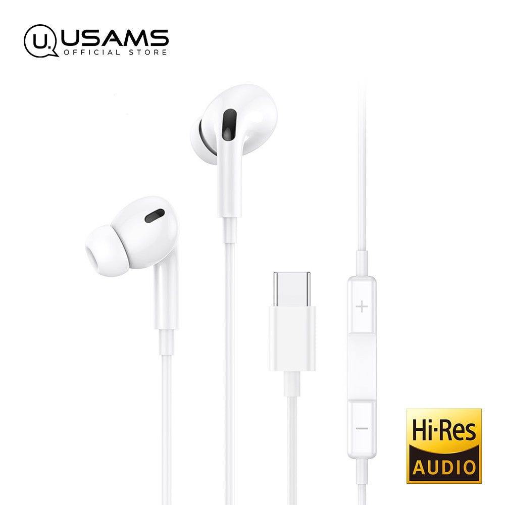 USAMS 3.5mm In-ear Earphone High Resolution Sound Quality