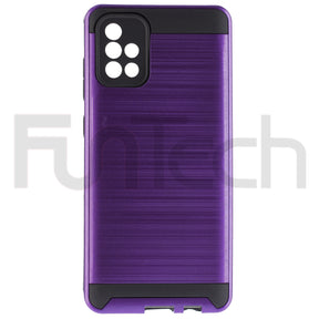 Samsung A71, Case, Color Purple.
