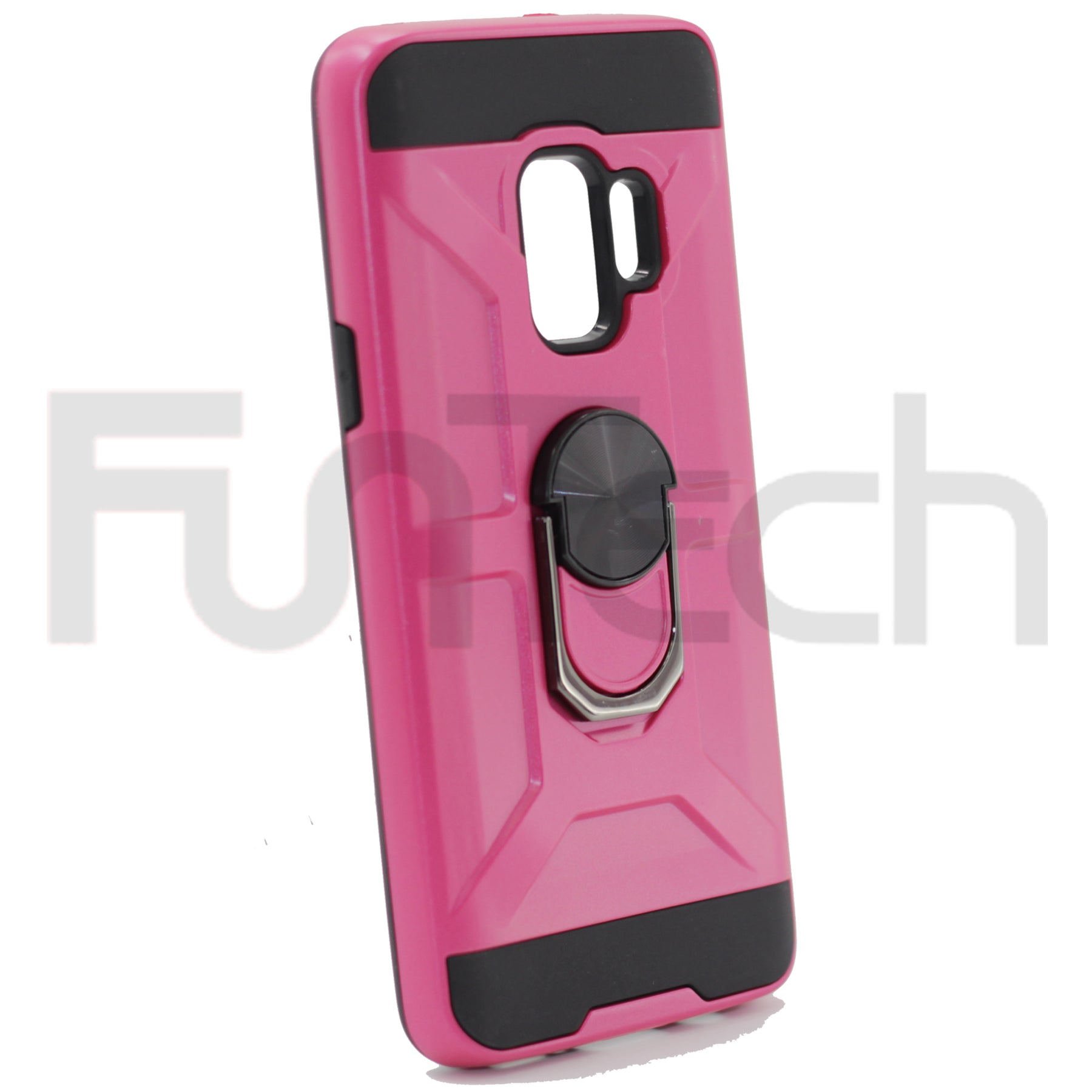 Samsung S9, Ring Armor Case, Color Pink