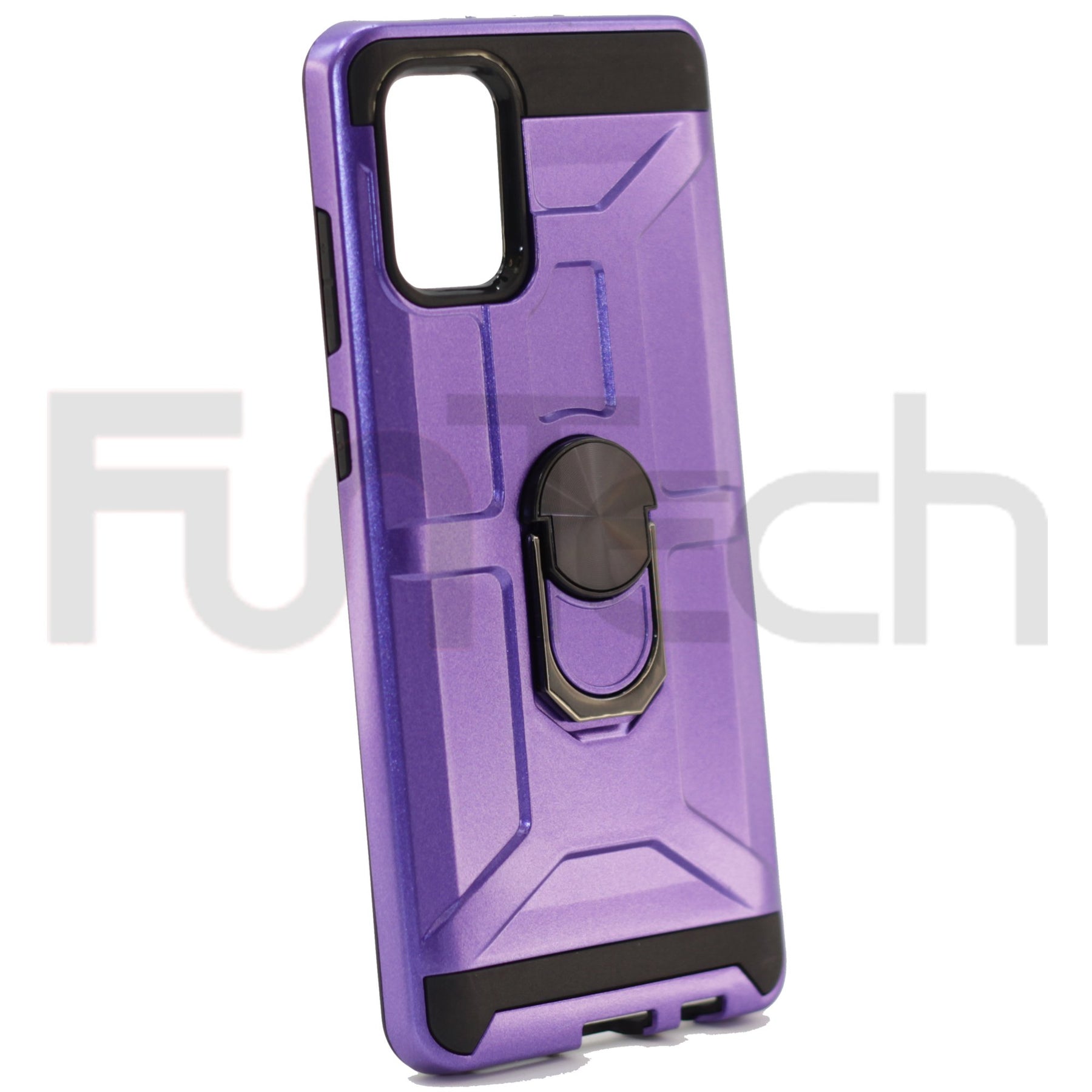 Samsung A71 Ring Armor Case Color Purple