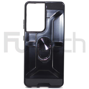 Samsung S21 Ultra, Ring Armor Case, Color Black