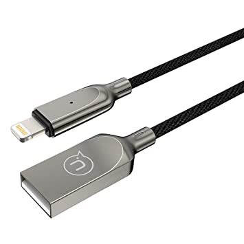 USAMS Smart Power-OFF Lightning USB Data & Charge Cable