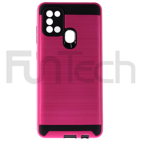 Samsung A21s, Slim Armor Case, Color Pink.