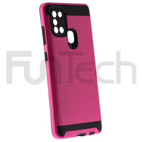 Samsung A21s Case, Color Pink.