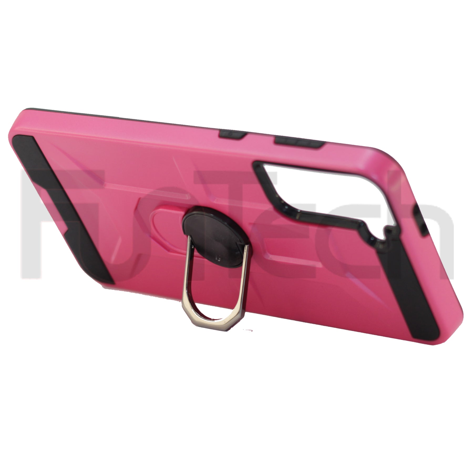 Samsung S21 Plus Ring Armor Case, Color Pink