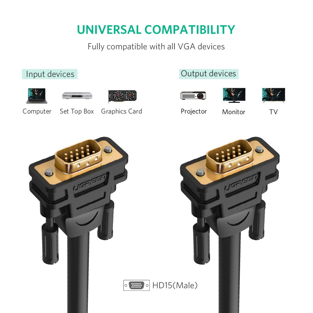 VGA MALE TO MALE CABLE