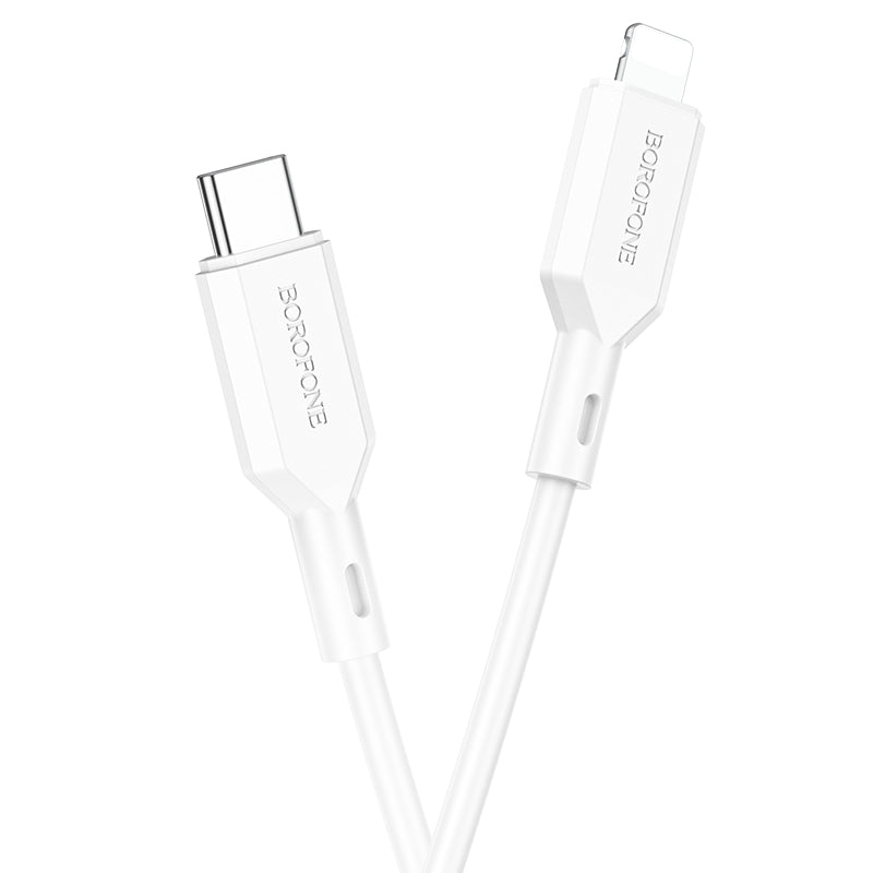 BOROFONE Lightning to Type C 20W Fast Charging and Data Cable BX70