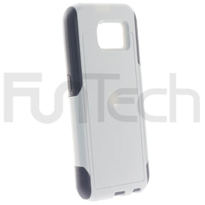 Samsung S6, Commuter Series Cover Case, Color White.