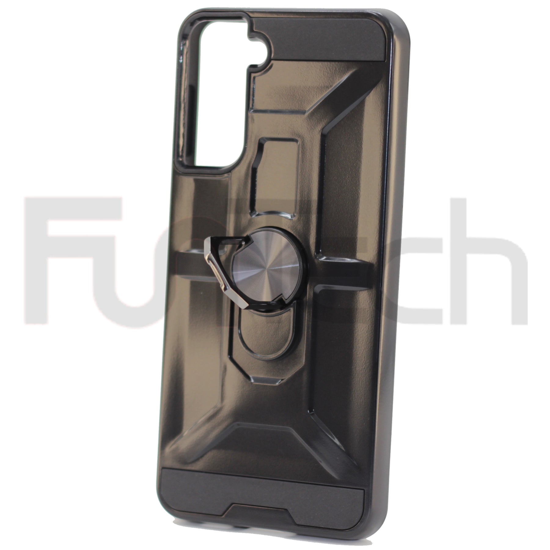 Samsung S21 Plus Ring Armor Case, Color Black