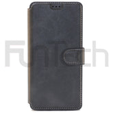 Samsung A70 Leather Wallet Case Color Black