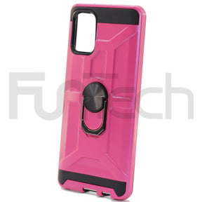 Samsung A71 Ring Armor Case Color Pink