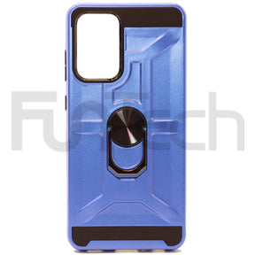 Samsung A72 Ring Armor Case Color Dark Blue