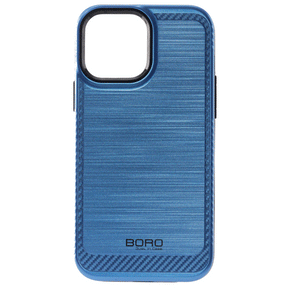 Apple iPhone 13 Pro Max, (BORO)  Back Armor Case, Color Blue